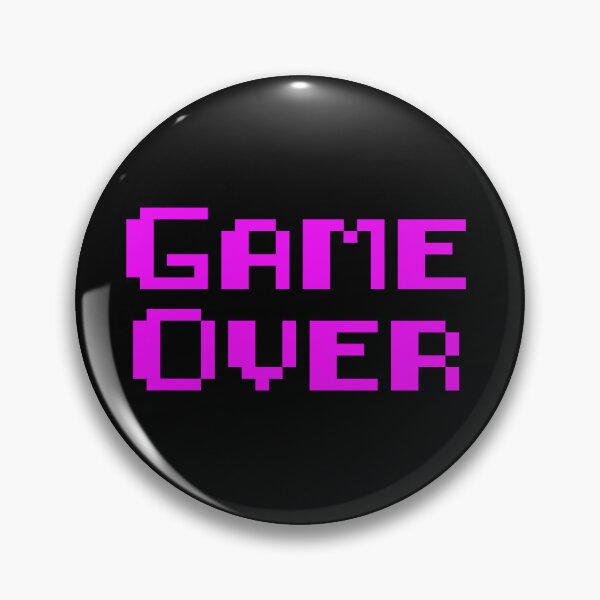 Item preview, Game Over Retro Gamer designed and sold by GreenGuyTees.