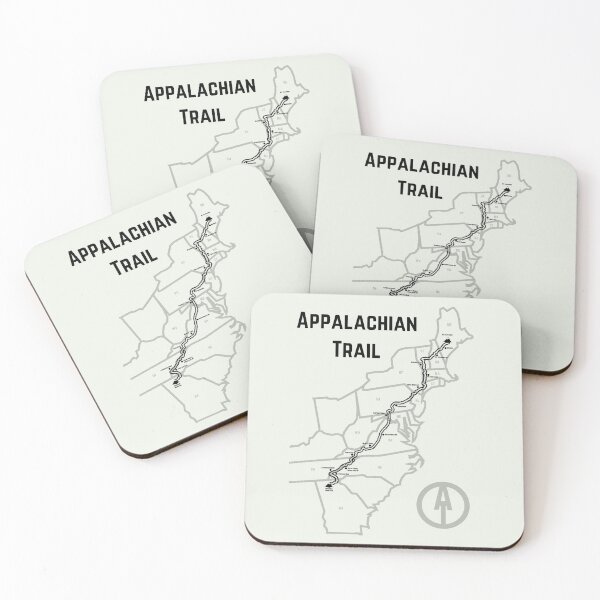 Item preview, Appalachian Trail Progress Map designed and sold by jjomally1.