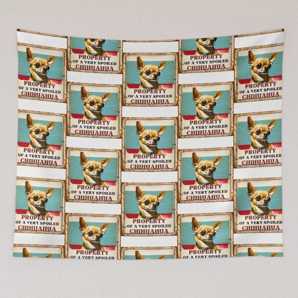Item preview, Property of a VERY Spoiled Chihuahua – Rustic Dog Lover’s Sign designed and sold by Fredster1966.