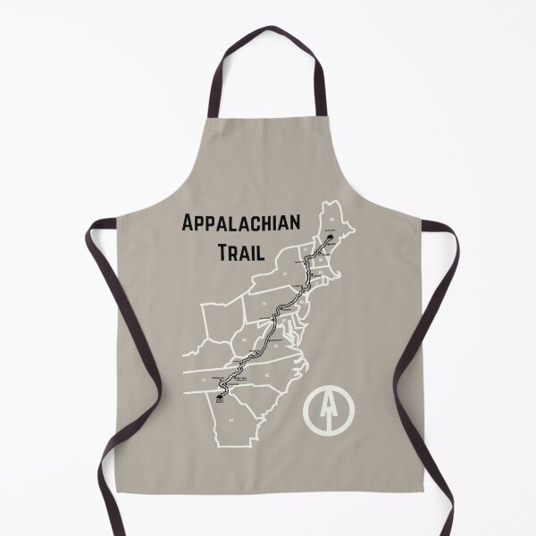 Item preview, Appalachian Trail Progress Map Tan Color designed and sold by jjomally1.