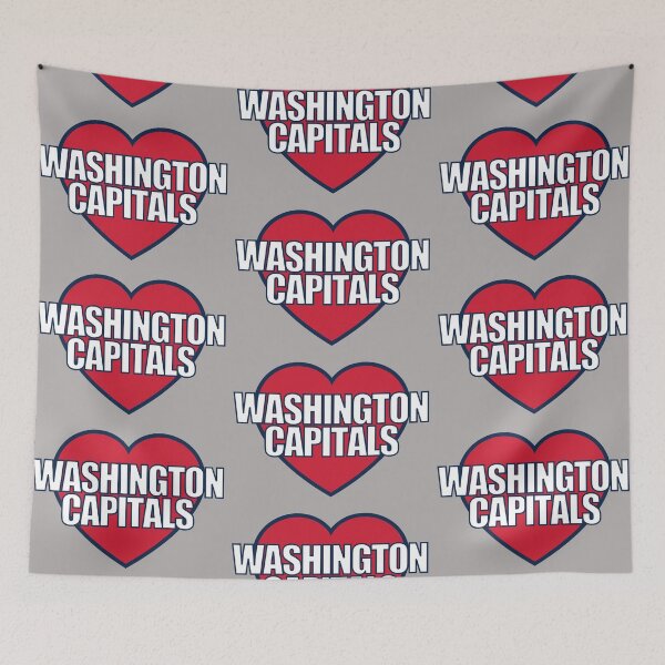 Item preview, Washington Capitals Heart designed and sold by Chesley Design.