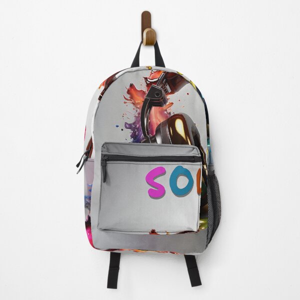 Item preview, Sonic Splash: Vibrant Headphone Explosion designed and sold by inkArtistryfine.
