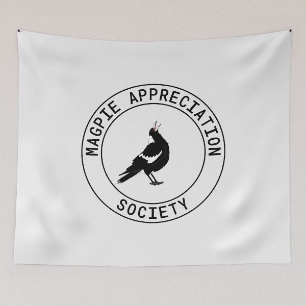 Item preview, Australian Magpie Appreciation Society designed and sold by Rob Price.