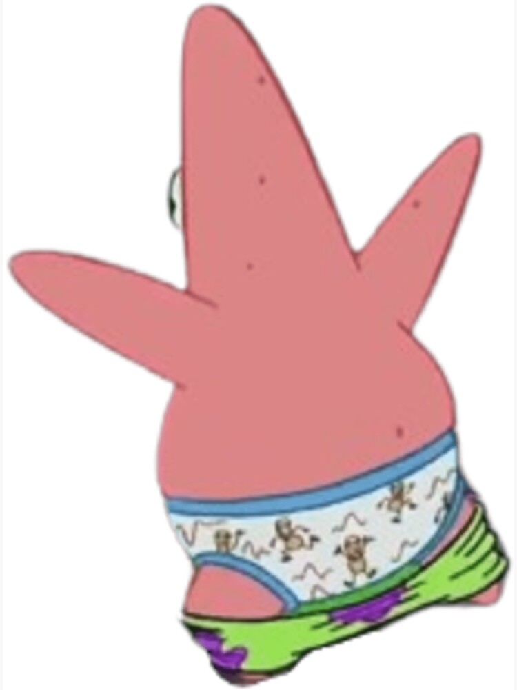 Con Los Pantalones Abajo Patrick Star Corriendo Con Los Pantalones