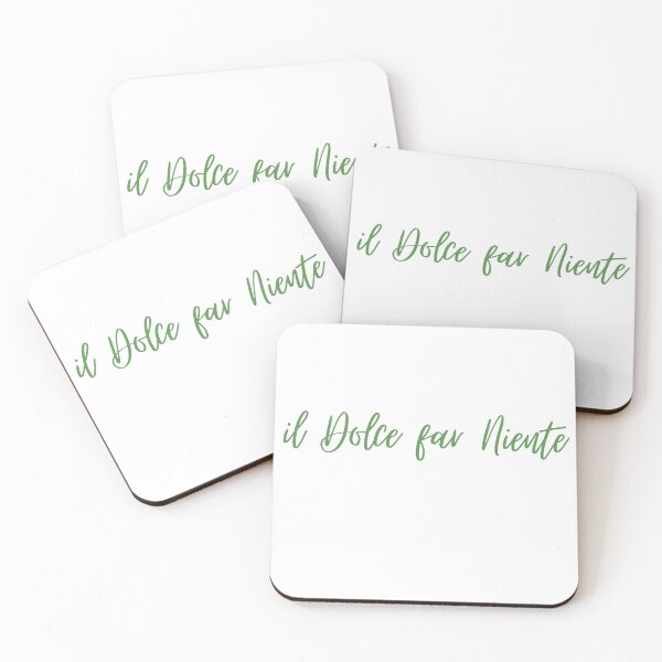 Item preview, dolce far niente designed and sold by LaughandLaugh.