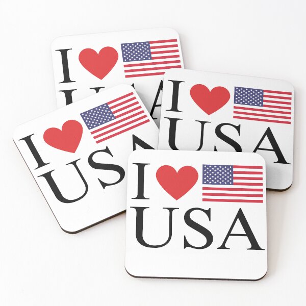 Item preview, I LOVE USA designed and sold by snapacrab.