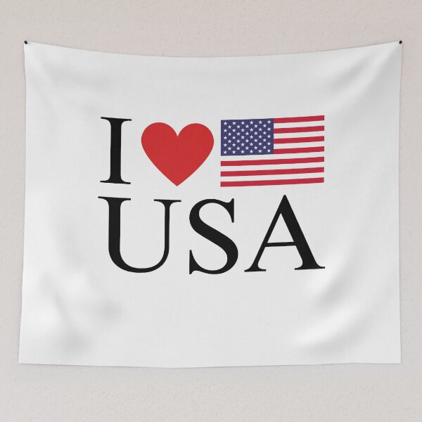 Item preview, I LOVE USA designed and sold by snapacrab.