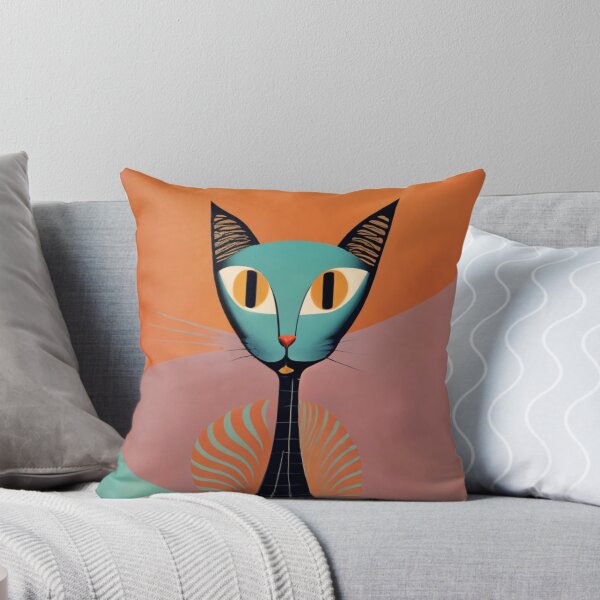 Item preview, Vintage Atomic Cat Design Delight designed and sold by Tamas Das.