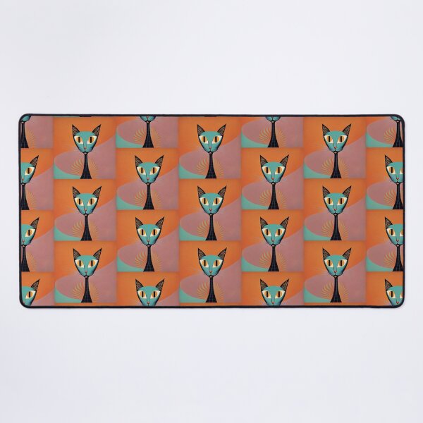 Item preview, Vintage Atomic Cat Design Delight designed and sold by Tamas Das.