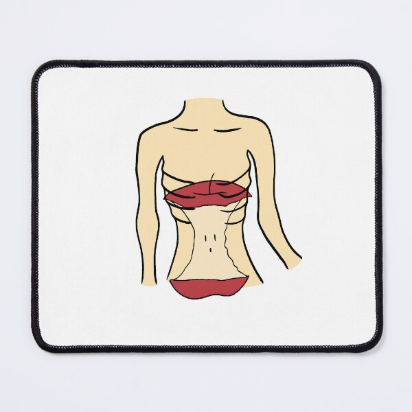 Item preview, Eating Disorder - Apple Core: Version 6 (Skin Color 1) designed and sold by Heart-shovel.