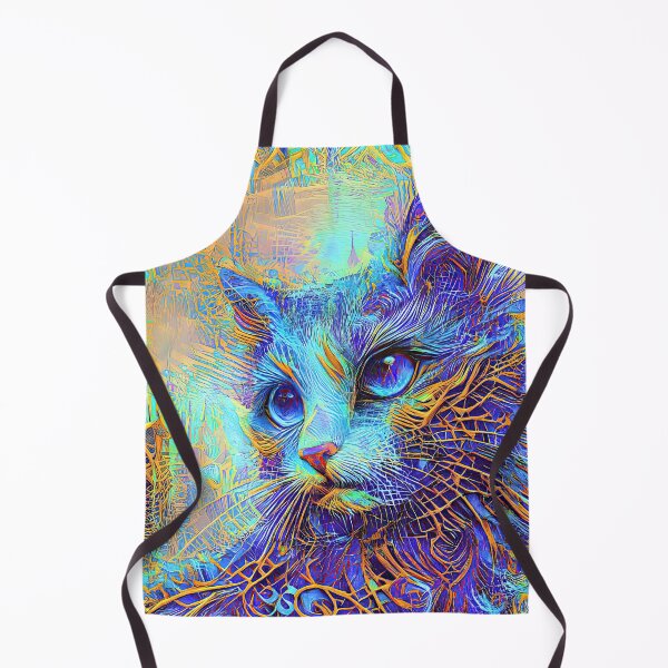 Item preview, Abstractions of abstract abstraction of cat. DeepDream #5193516045561 designed and sold by blackhalt.