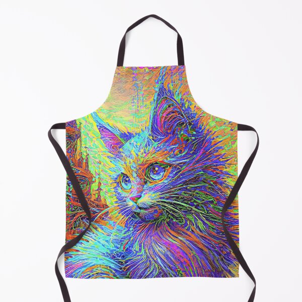 Item preview, Abstractions of abstract abstraction of cat. DeepDream #3676742199718 designed and sold by blackhalt.