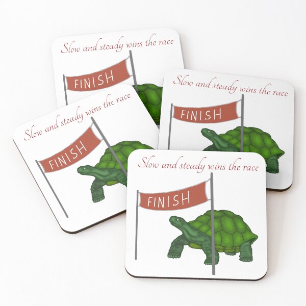 Item preview, Slow and Steady Turtle designed and sold by ArtAndBliss.