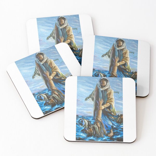 Item preview, Jesus and Peter- Jesus Walks on Water designed and sold by LillyannaEliz.
