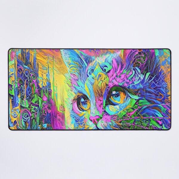 Item preview, Abstractions of abstract abstraction of cat. DeepDream #5251505760181 designed and sold by blackhalt.