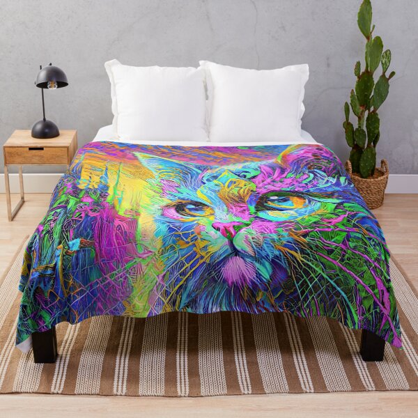 Item preview, Abstractions of abstract abstraction of cat. DeepDream #5251505760181 designed and sold by blackhalt.