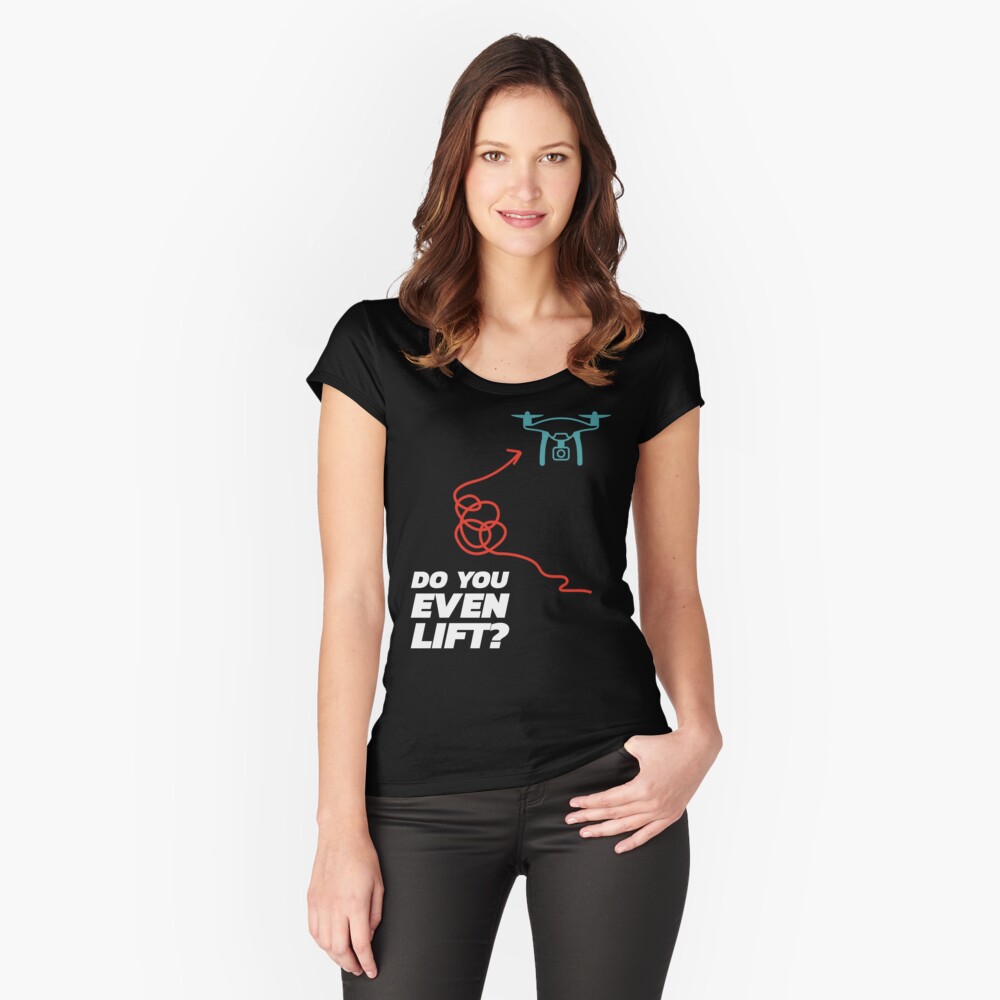 Item preview, Fitted Scoop T-Shirt designed and sold by Teesamust.