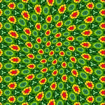 Artwork thumbnail, Fresh Flowers Pattern by Patternflower