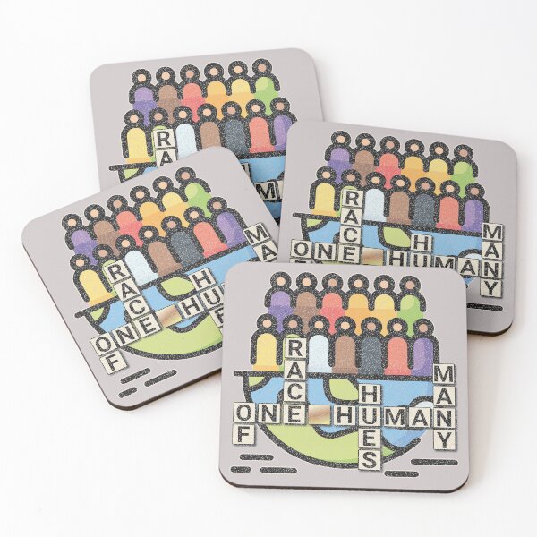 Item preview, One Human Race of Many Hues designed and sold by AychtuoImages.