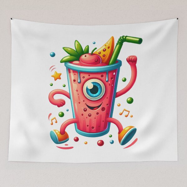 Item preview, Dancing Food: dancing smoothie designed and sold by CreativeSparkzz.
