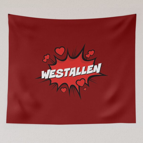 Item preview, WESTALLEN - Red Love Action Bubble designed and sold by FangirlFuel.