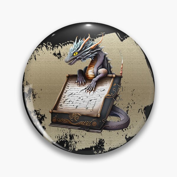 Item preview, Dragon musician composer designed and sold by Artbellachi.