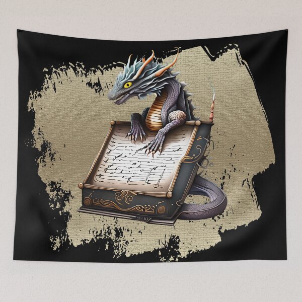 Item preview, Dragon musician composer designed and sold by Artbellachi.