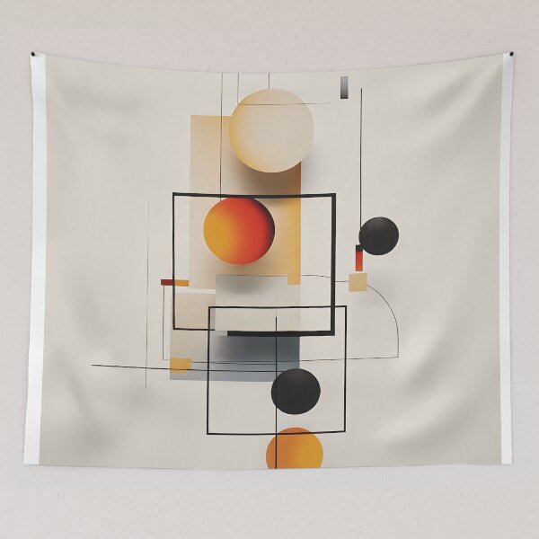 Item preview, Exploring Geometric Minimalism in  Abstracts designed and sold by ColorConsole.