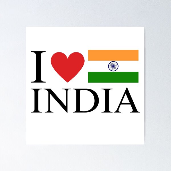 Item preview, I LOVE INDIA designed and sold by snapacrab.