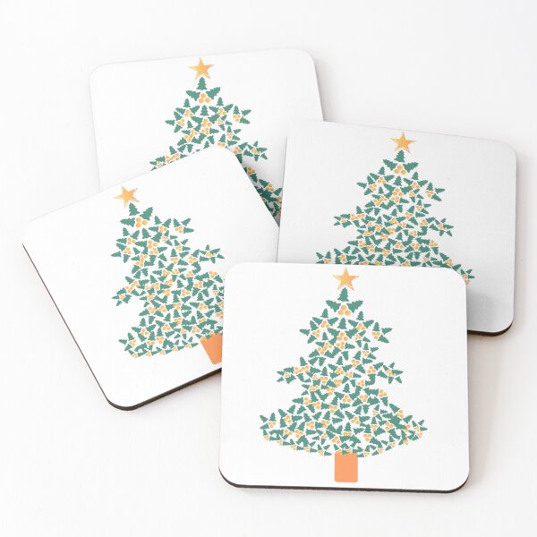 Item preview, Christmas Tree, Yellow Green White Christmas Lights Decorations designed and sold by Art Shimmers.