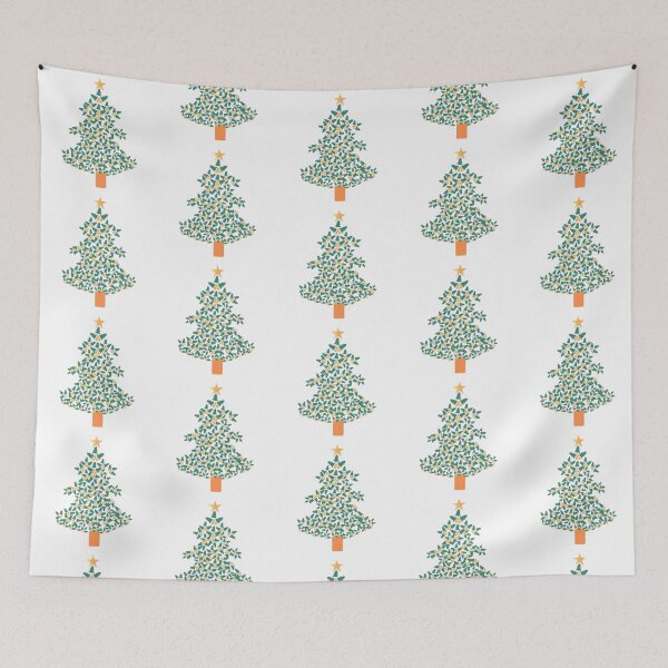 Item preview, Christmas Tree, Yellow Green White Christmas Lights Decorations designed and sold by Art Shimmers.