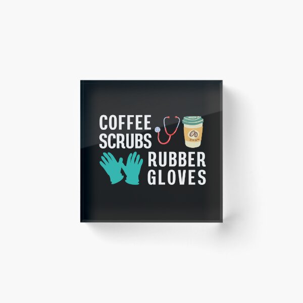 Item preview, Coffee Scrubs And Rubber Gloves designed and sold by Insideout-999.