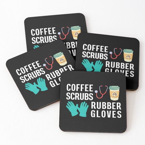 Item preview, Coffee Scrubs And Rubber Gloves designed and sold by Insideout-999.