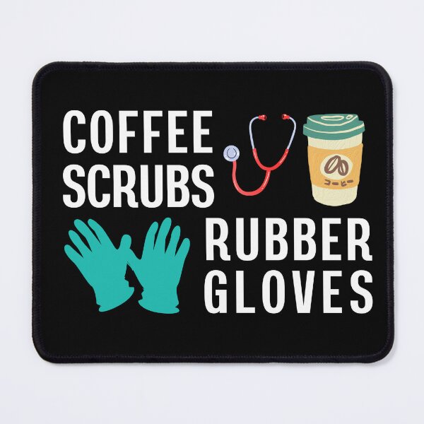 Item preview, Coffee Scrubs And Rubber Gloves designed and sold by Insideout-999.