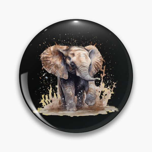 Item preview, Wild Elephant designed and sold by ElephantVibes.