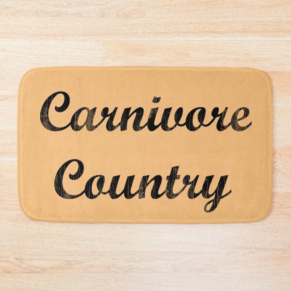 Item preview, CARNIVOR COUNTRY STICKERS, FOR THOSE MEAT EATERS, COMES ON TEE SHIRTS AND LOTS MORE designed and sold by Barbara Jean Photo Art And Design.