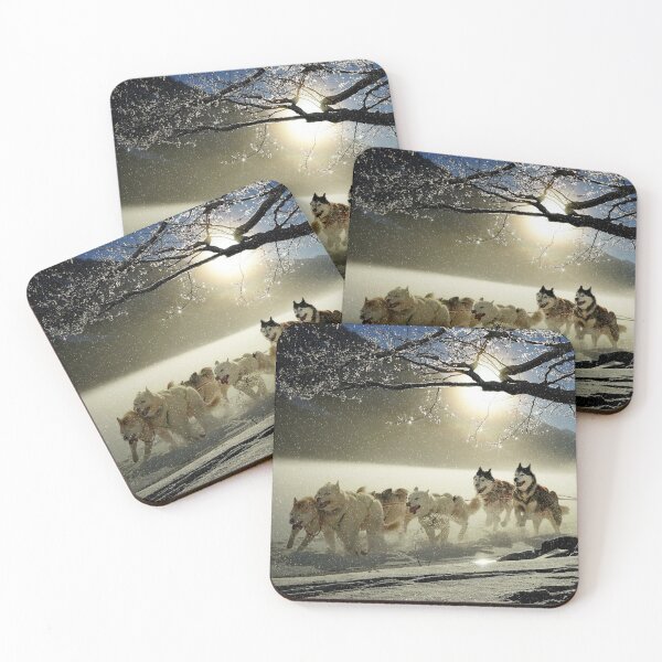 Item preview, Sled dogs designed and sold by fourretout.