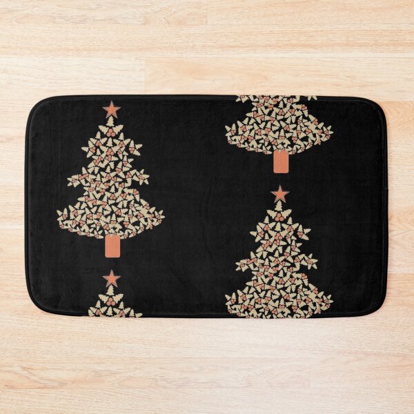 Item preview, Peach Orange Christmas Tree, Christmas Lights Decorations designed and sold by Art Shimmers.