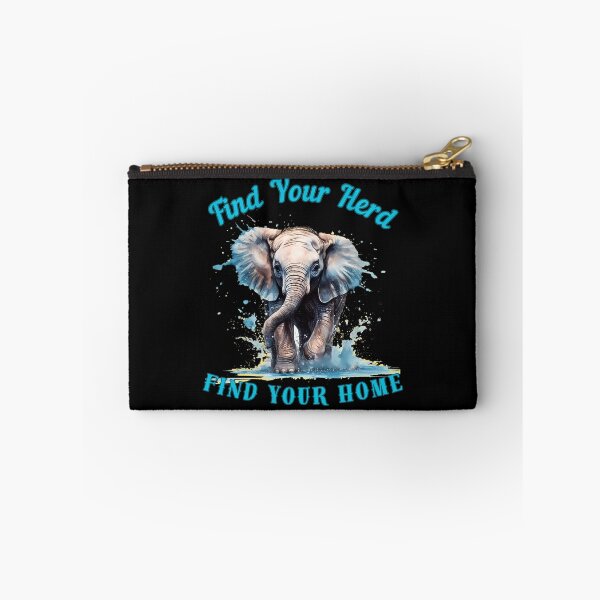 Item preview, Find Your Herd, Find Your Home. adorable elephant designed and sold by ElephantVibes.