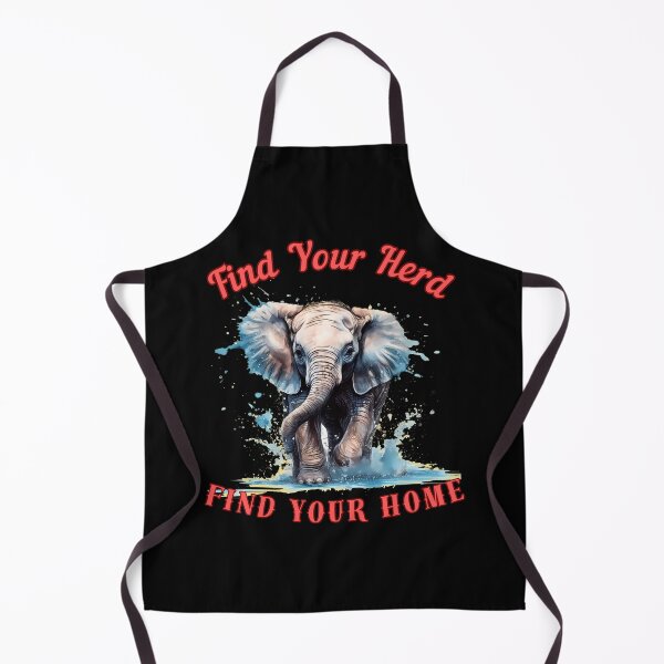 Item preview, Find Your Herd, Find Your Home. happy elephant designed and sold by ElephantVibes.