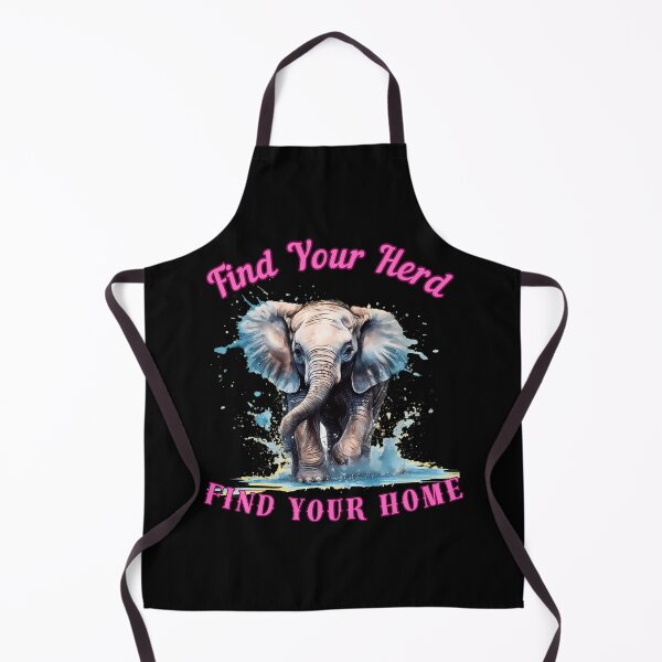 Item preview, Find Your Herd, Find Your Home. elephant saying designed and sold by ElephantVibes.