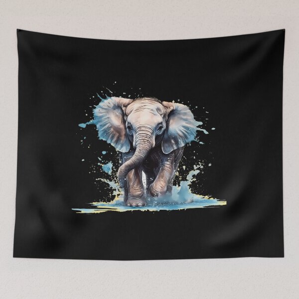 Item preview, Wild Elephant designed and sold by ElephantVibes.