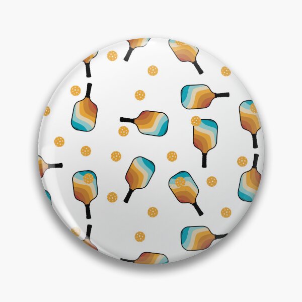 Artikelvorschau, Pickle Ball Paddle Ball Vintage Muster entworfen und verkauft von idovedesign.