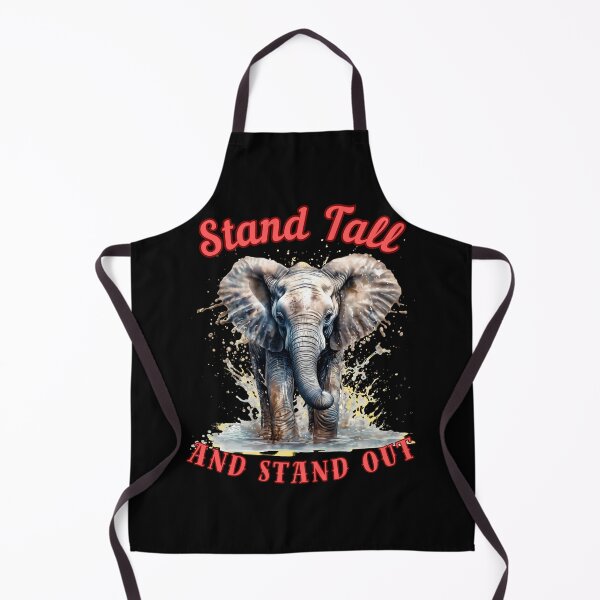 Item preview, Stand Tall And Stand Out. colorful elephant designed and sold by ElephantVibes.