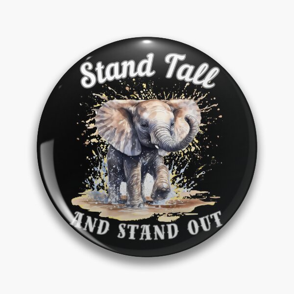 Item preview, Stand Tall And Stand Out. surreal elephant designed and sold by ElephantVibes.