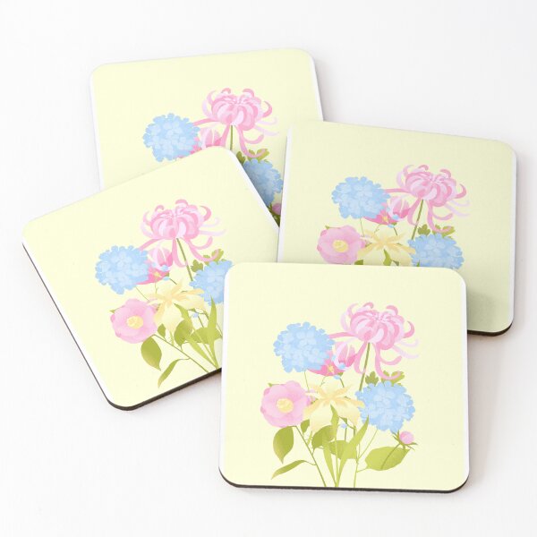 Item preview, Durham North Carolina NC Flower Boquet Flower Market Yellow Blue Pink designed and sold by kayaho.