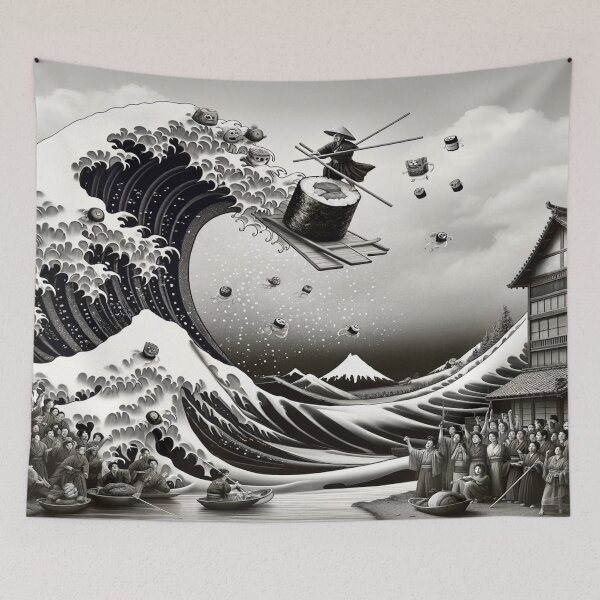 Item preview, Soy Surge: Sushi Samurai Showdown designed and sold by CanvasLady.