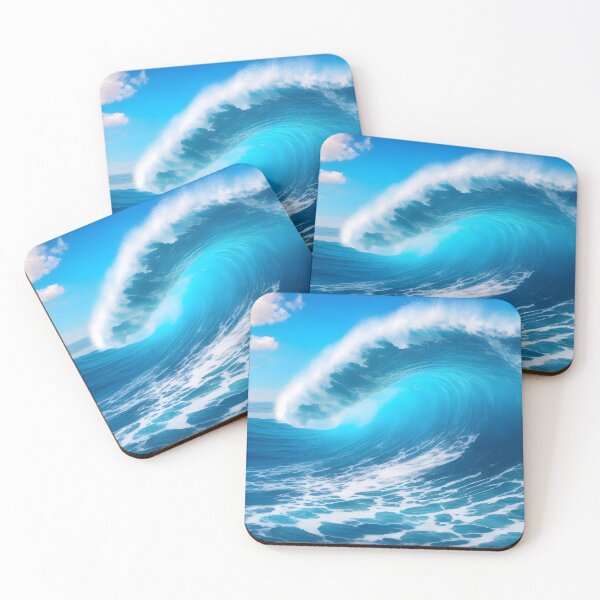 Item preview, Sea Waves in Water Paintings designed and sold by TatStudio55.