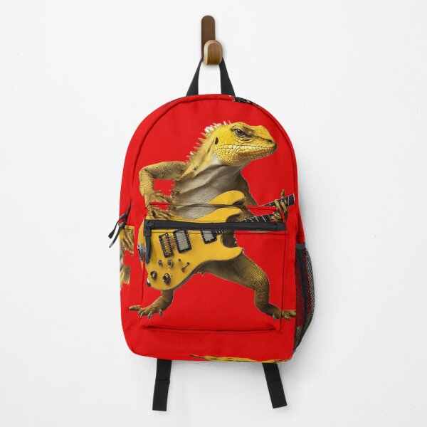 Item preview, Musician Animals Orchestra Lizzard Guitarist designed and sold by joyfulcow.