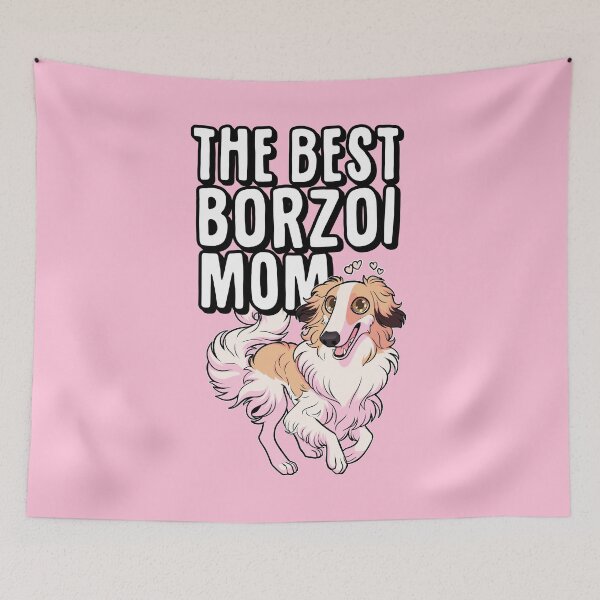Item preview, The Best Borzoi Mom designed and sold by Iluvmygreyhound.